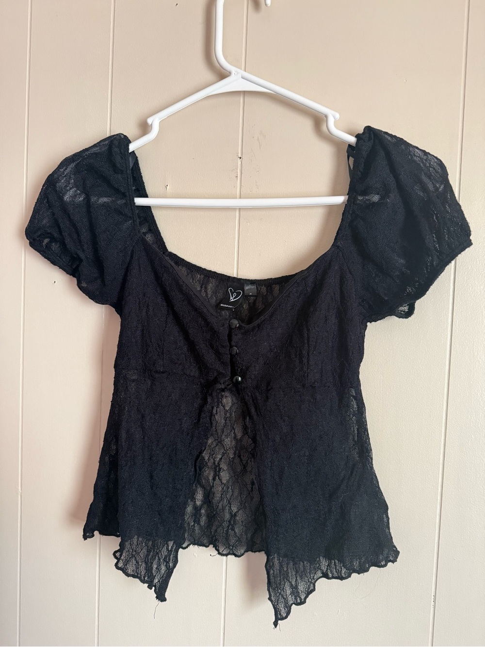 Windsor Black Lace Top